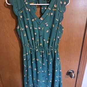 41 Hawthorn Teal Floral Dress